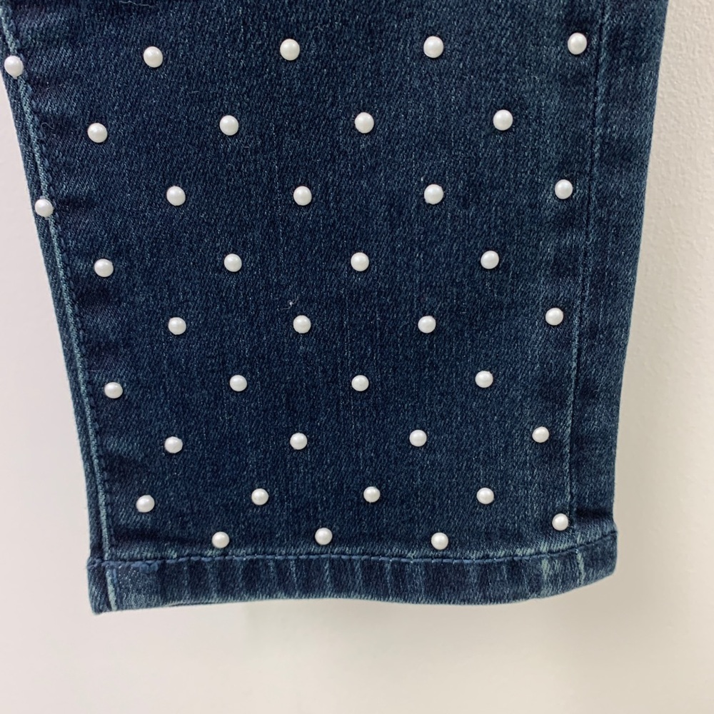 BDG High Rise Cigarette Ankle Pearl Denim Jeans 28 - Picture 5 of 14